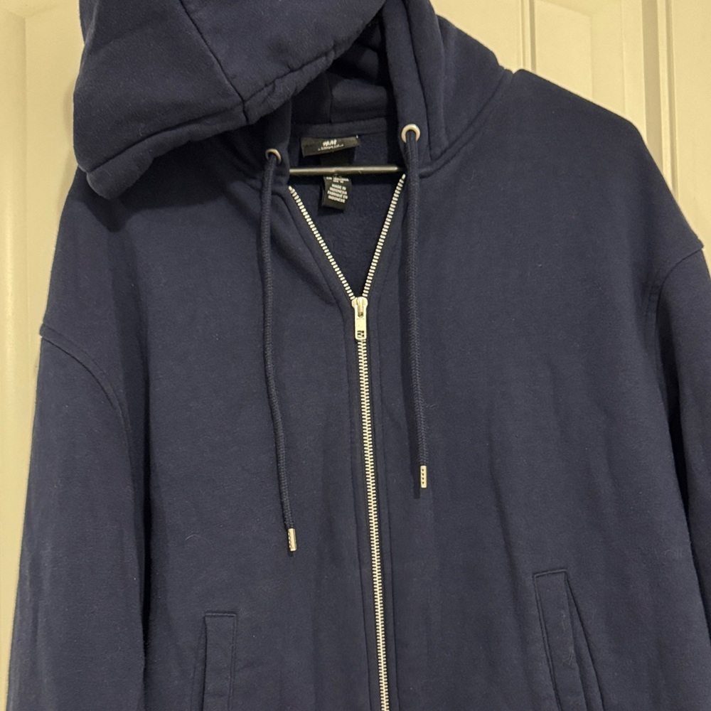 H&M Navy Blue Men's Hoodie Sweater